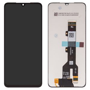 LCD compatible with Motorola Moto G06, Moto G06 Power, black, without frame, Box  