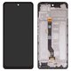 LCD compatible with Infinix Hot 40 (X6836), (black, with frame, High Copy, TXD1680EBQPX-26)