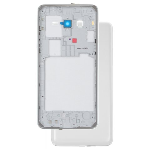 Carcasa puede usarse con Samsung G530F Galaxy Grand Prime LTE, blanco, single SIM