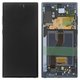 Pantalla LCD puede usarse con Samsung N975F Galaxy Note 10 Plus, negro, con marco, Original, empaque industrial, #GH82-20838A