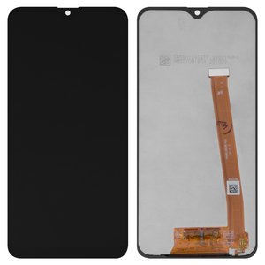 Pantalla LCD puede usarse con Samsung A202 Galaxy A20e, negro, con borde ancho, sin marco, Copy