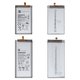 Batería EB-BF926ABY, EB-BF927ABY puede usarse con Samsung F926 Galaxy Z Fold3 5G, Li-ion, 3.88 V, 2280 mAh, 2120 mAh, Original (PRC)