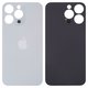 Panel trasero de carcasa puede usarse con iPhone 14 Pro Max, blanco, no es necesario desmontar la cámara, Original (PRC), big hole