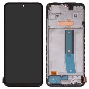 Pantalla LCD puede usarse con Xiaomi Poco M4 Pro 4G, Redmi Note 11, Redmi Note 11S, Redmi Note 12S, negro, con marco, High Copy, OLED 