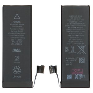 Batería puede usarse con iPhone 5S, Li ion, 3.8 V, 1800 mAh, mayor capacidad, original IC, #616 0721