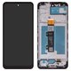 Pantalla LCD puede usarse con Motorola Moto E30 XT2158-6, Moto E40 XT2159, negro, con marco, High Copy