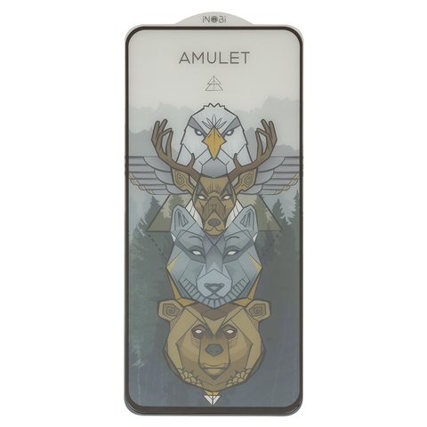 Vidrio de protección templado iNobi Amulet puede usarse con Xiaomi 12T, 12T Pro, Poco F4, Poco F5, Poco F5 Pro, Full Glue, Anti Static, negro