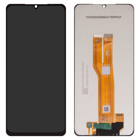 Pantalla LCD puede usarse con Samsung A075 Galaxy A07 4G, negro, sin marco, Original PRC 