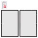 Vidrio de carcasa G+OCA PRO puede usarse con Samsung T870  Galaxy Tab S7 11.0" Wi-Fi, T875  Galaxy Tab S7 11.0" LTE, T876B  Galaxy Tab S7 11.0" LTE/5G, con película OCA, negro