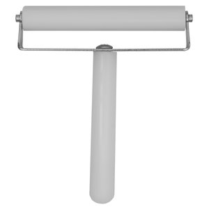 Валик прижимний гумовий, з ручкою, 100 мм