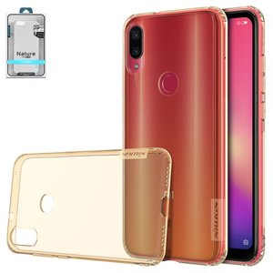 Чехол Nillkin Nature TPU Case для Xiaomi Mi Play, коричневый, прозрачный, Ultra Slim, силикон, M1901F9E, #6902048171251