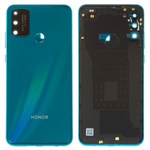 Задня панель корпуса для Huawei Honor Play 9A, зелена, із склом камери, jasper Green, MOA AL00 MOA TL00 MED AL20 MOA AL20