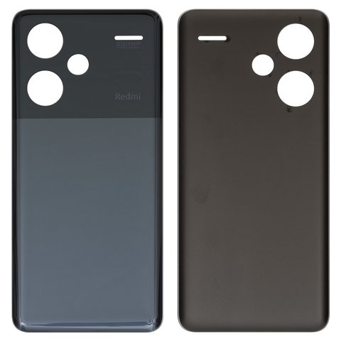Задняя панель корпуса для Xiaomi Redmi Note 13 Pro Plus, черная, midnight black Fushion Black 