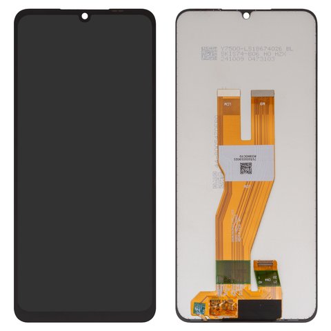 Дисплей для Samsung A055 Galaxy A05, черный, без рамки, High Copy