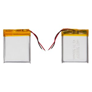 Аккумулятор 503035, 37 мм, 30 мм, 5,0 мм, Li ion, 3,7 В, 600 мАч, с контроллером