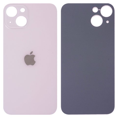 Задняя панель корпуса для iPhone 13, розовая, не нужно снимать стекло камеры, Original PRC , big hole