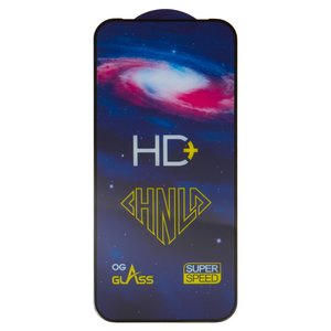 Защитное стекло All Spares для Google Pixel 9 Pro, 0,33 мм 9H, совместимо с чехлом, Full Glue, черный, HD+