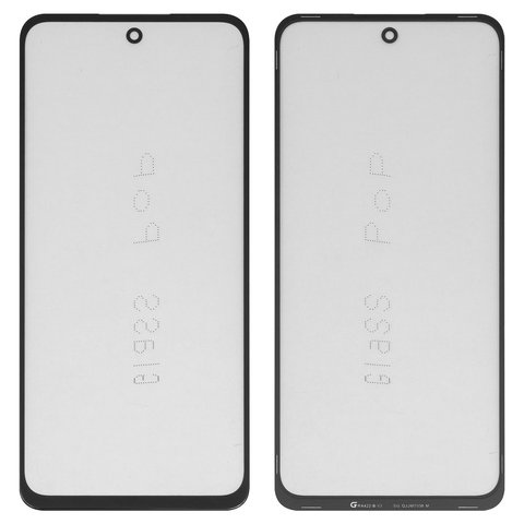 Скло корпуса G+OCA PRO для Motorola Moto G32, Moto G62 5G, Moto G73 XT2237, з ОСА плівкою, чорне