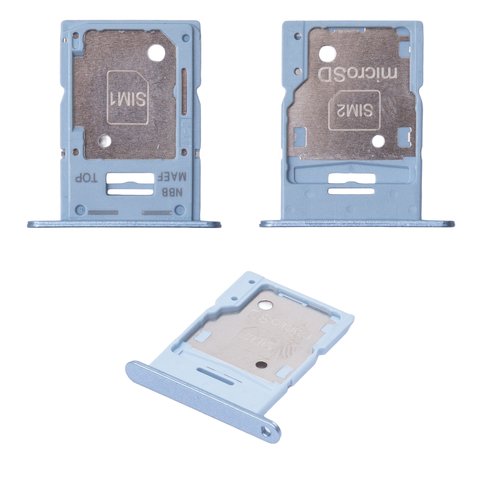 Держатель SIM карты для Samsung M156 Galaxy M15, голубой, light blue