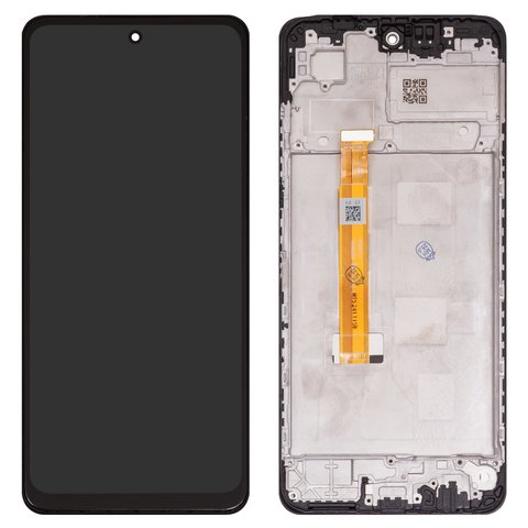 Дисплей для Oppo A3 CPH2669 , A3x CPH2641 , черный, с рамкой, High Copy