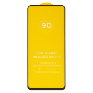 Захисне скло для Tecno Pova 2, Pova 3; Infinix Note 11 Pro X697 , сумісне з чохлом, Full Glue, без упаковки , чорний