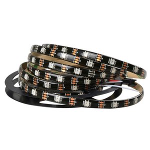 Світлодіодна стрічка RGB SMD5050, WS2812B (з управлінням, IP65, 5 В, 30 діодів/м, 1 м) Світлодіодна стрічка RGB SMD5050, WS2812B (з управлінням, IP65, 5 В, 30 діодів/м, 1 м)