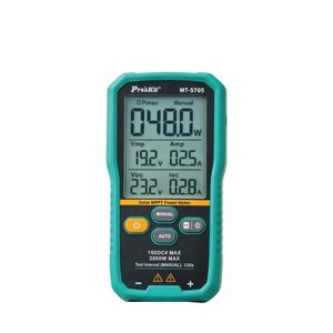 Тестер параметрів сонячних панелей Pro'sKit MT 5705