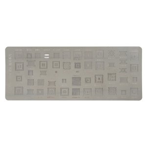 BGA Stencil VIP76 for China-phone universal Cell Phone, (49 in 1) BGA Stencil VIP76 for China-phone universal Cell Phone, (49 in 1)